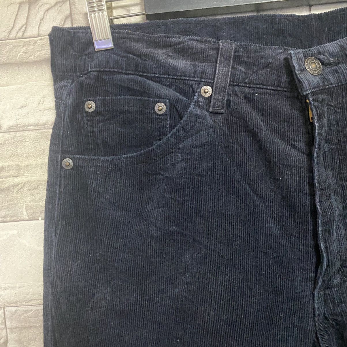 Levi's Vintage Levis 517 Corduroy Flare Jeans Hedi Slimane 33x31 Size US 33 - 6 Thumbnail