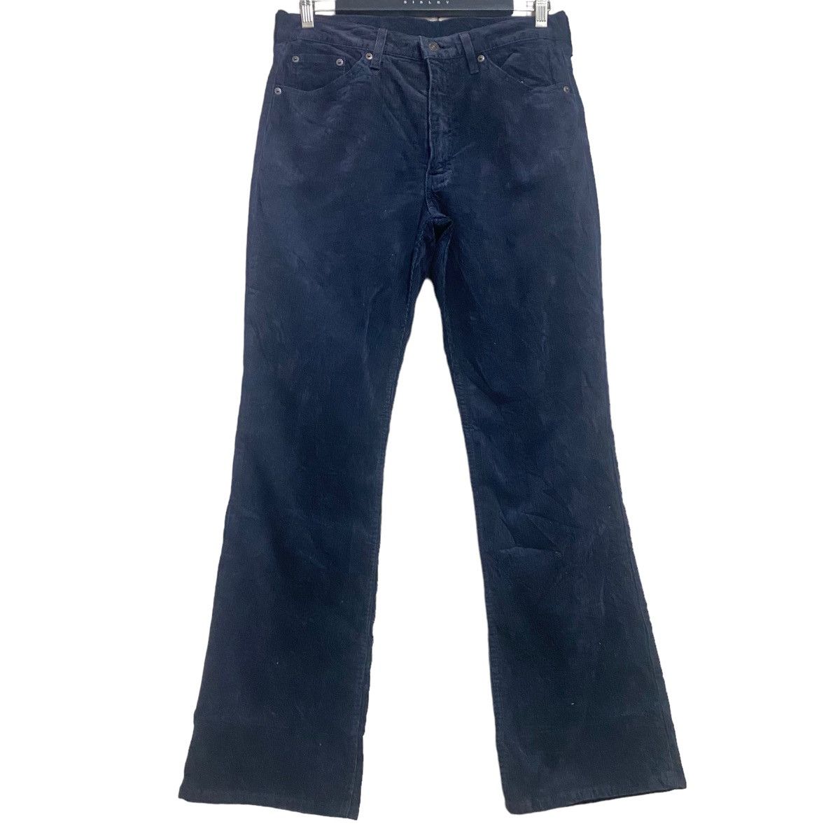 Levi's Vintage Levis 517 Corduroy Flare Jeans Hedi Slimane 33x31 Size US 33 - 1 Thumbnail