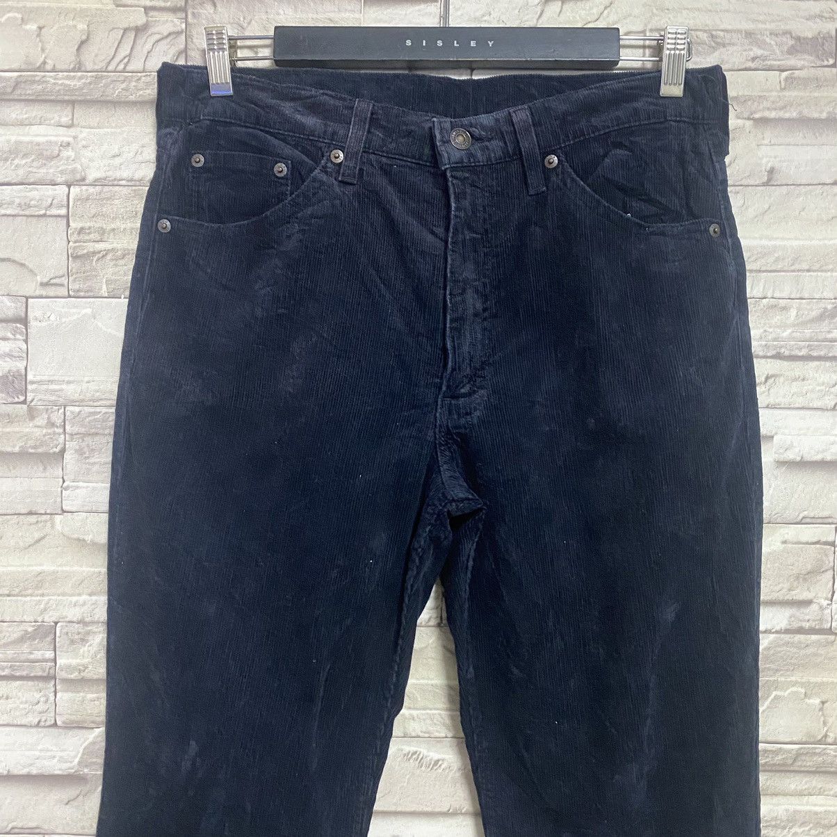 Levi's Vintage Levis 517 Corduroy Flare Jeans Hedi Slimane 33x31 Size US 33 - 5 Thumbnail