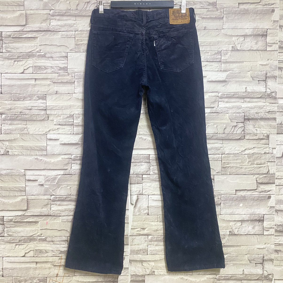 Levi's Vintage Levis 517 Corduroy Flare Jeans Hedi Slimane 33x31 Size US 33 - 9 Thumbnail