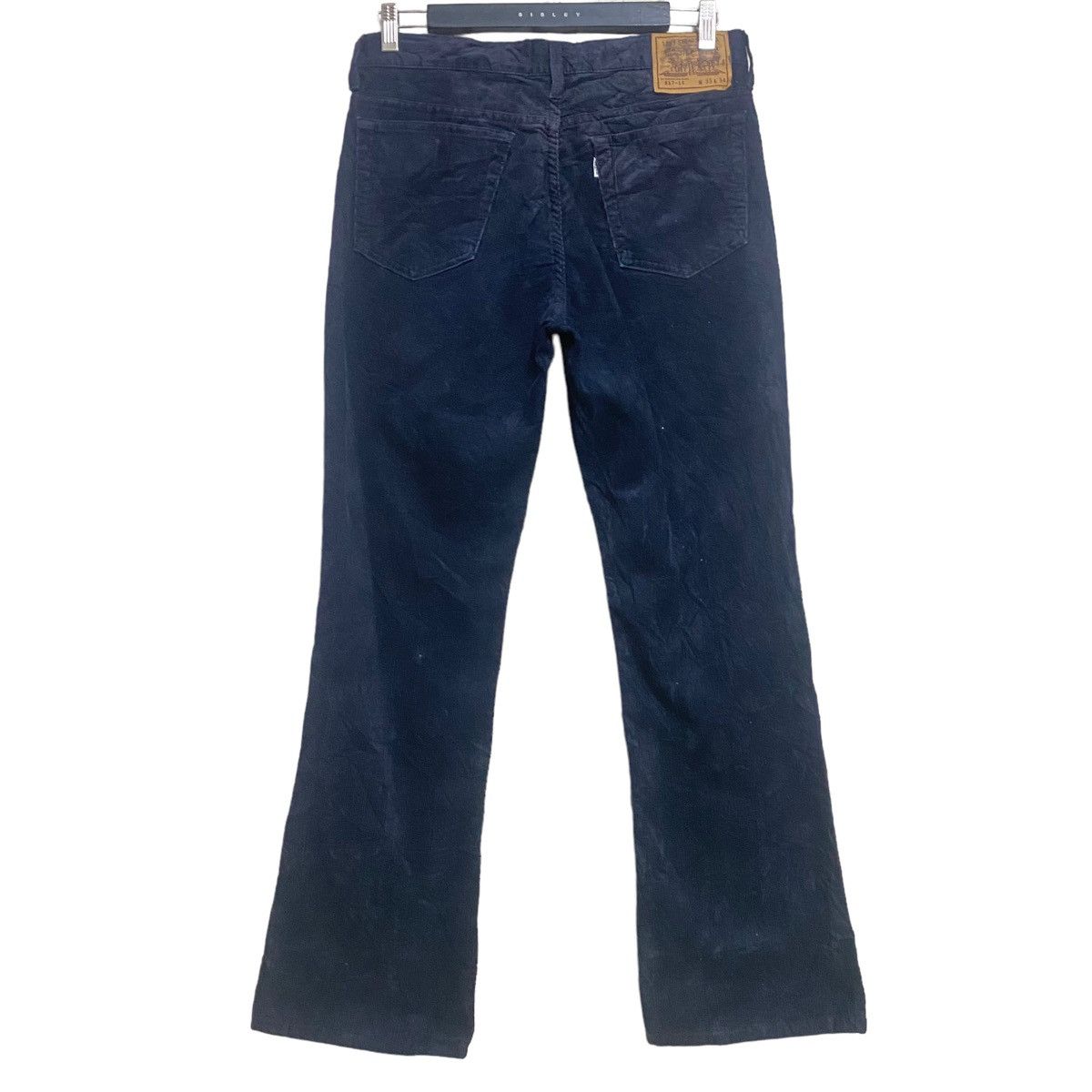 Levi's Vintage Levis 517 Corduroy Flare Jeans Hedi Slimane 33x31 Size US 33 - 2 Thumbnail