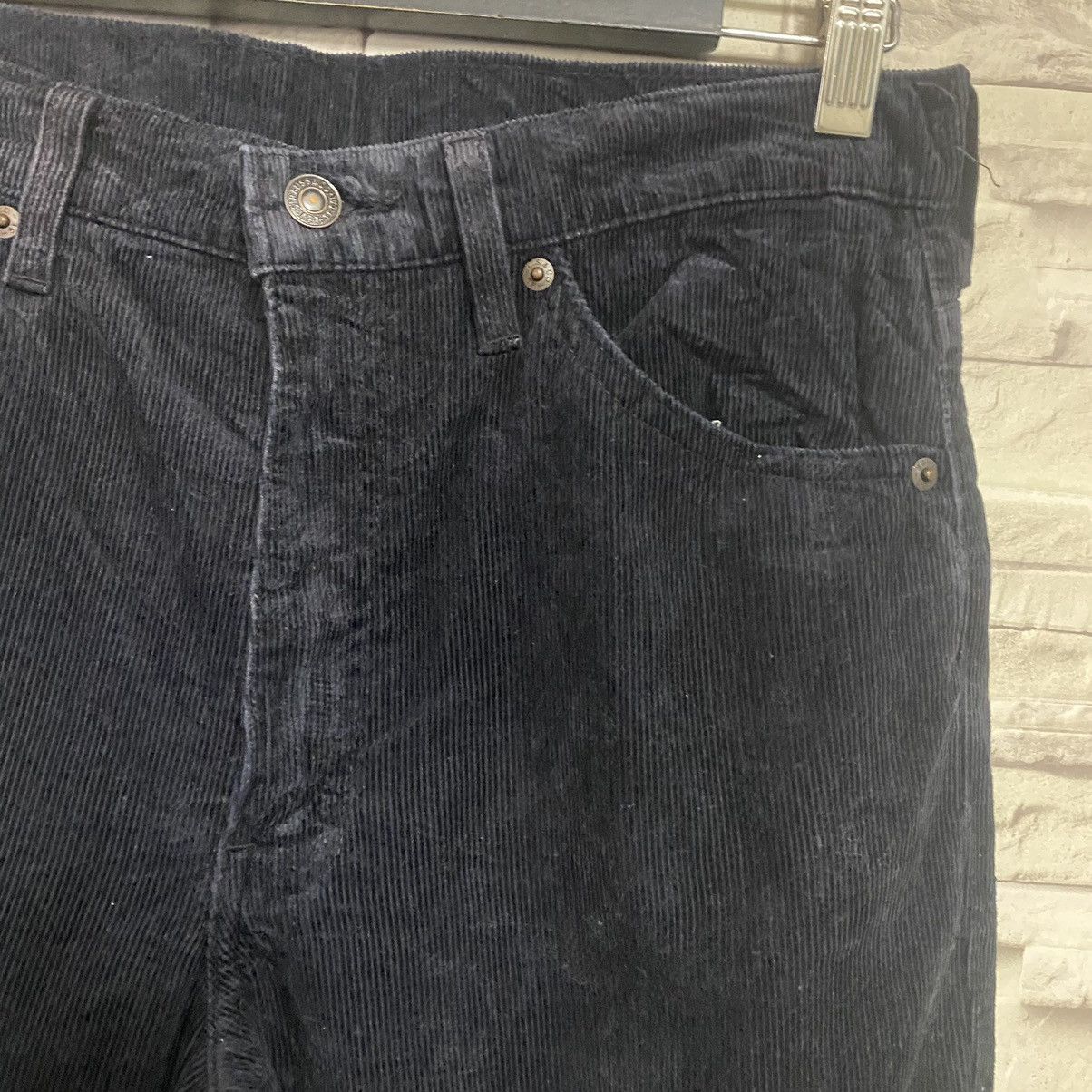 Levi's Vintage Levis 517 Corduroy Flare Jeans Hedi Slimane 33x31 Size US 33 - 7 Thumbnail