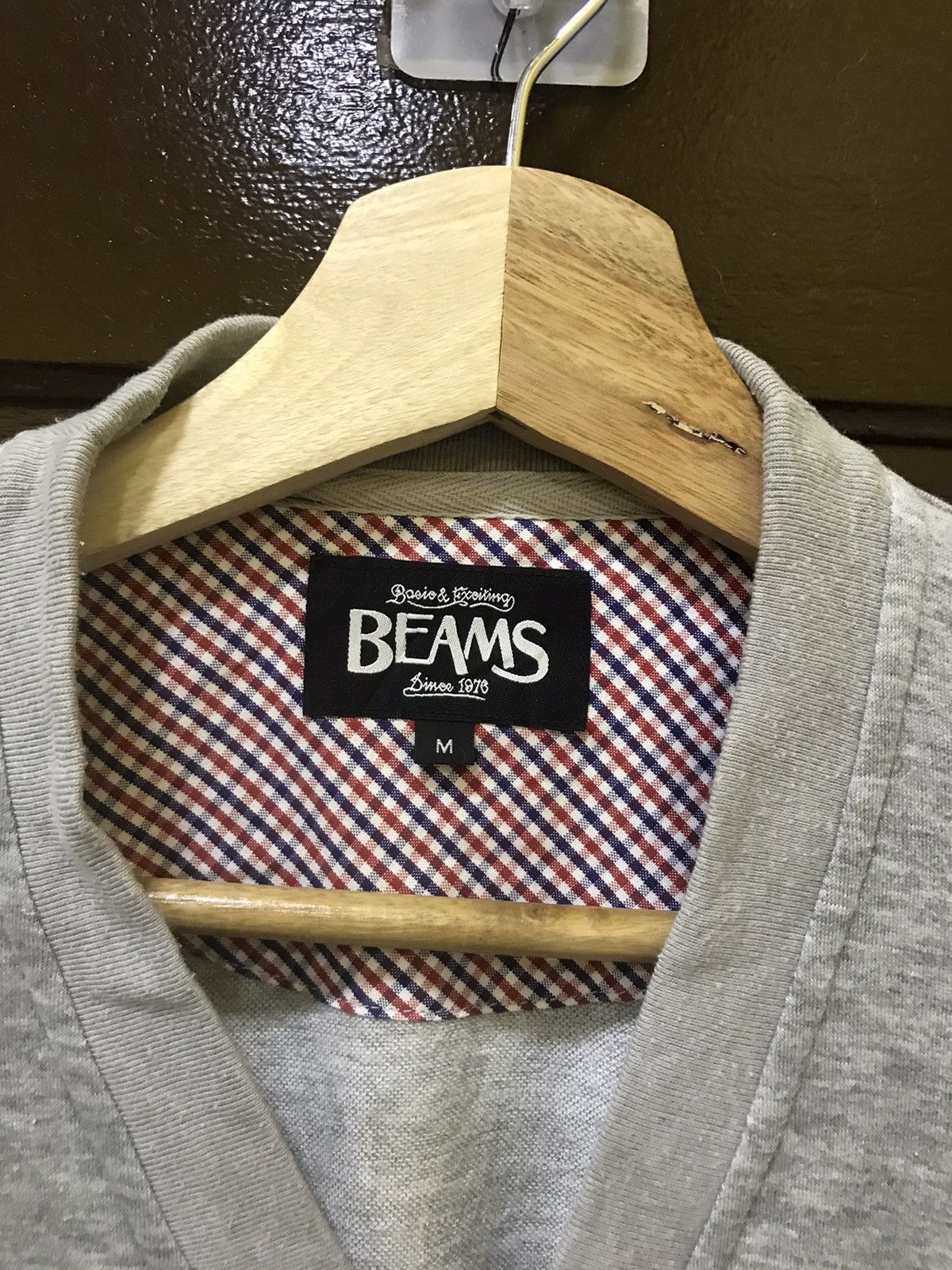 Beams Plus Beams Cardigan Knitwear Emboidery Size US M / EU 48-50 / 2 - 5 Thumbnail