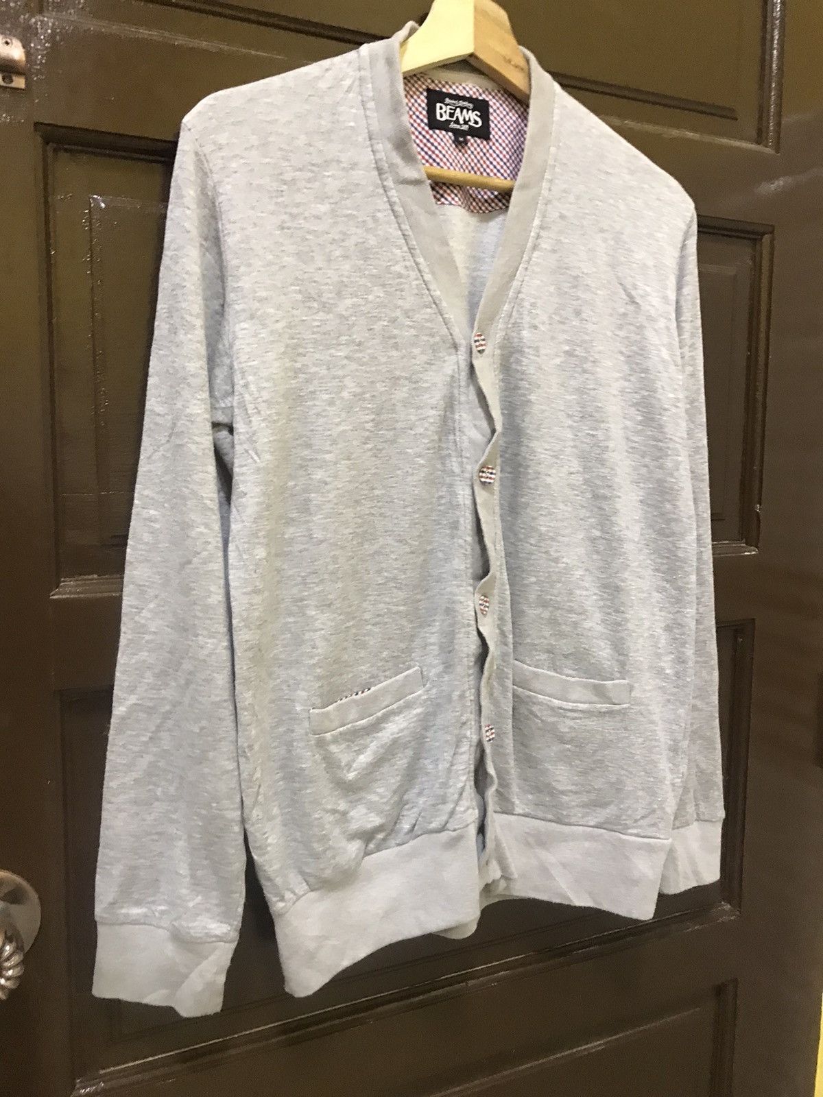 Beams Plus Beams Cardigan Knitwear Emboidery Size US M / EU 48-50 / 2 - 4 Thumbnail