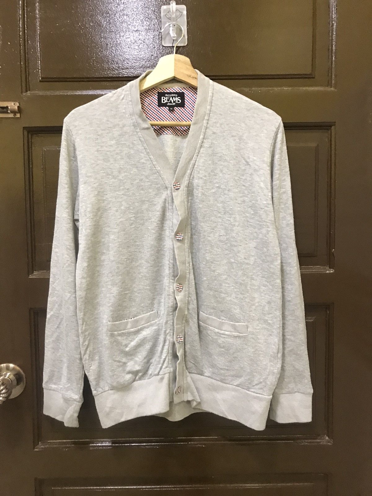 Beams Plus Beams Cardigan Knitwear Emboidery Size US M / EU 48-50 / 2 - 1 Thumbnail