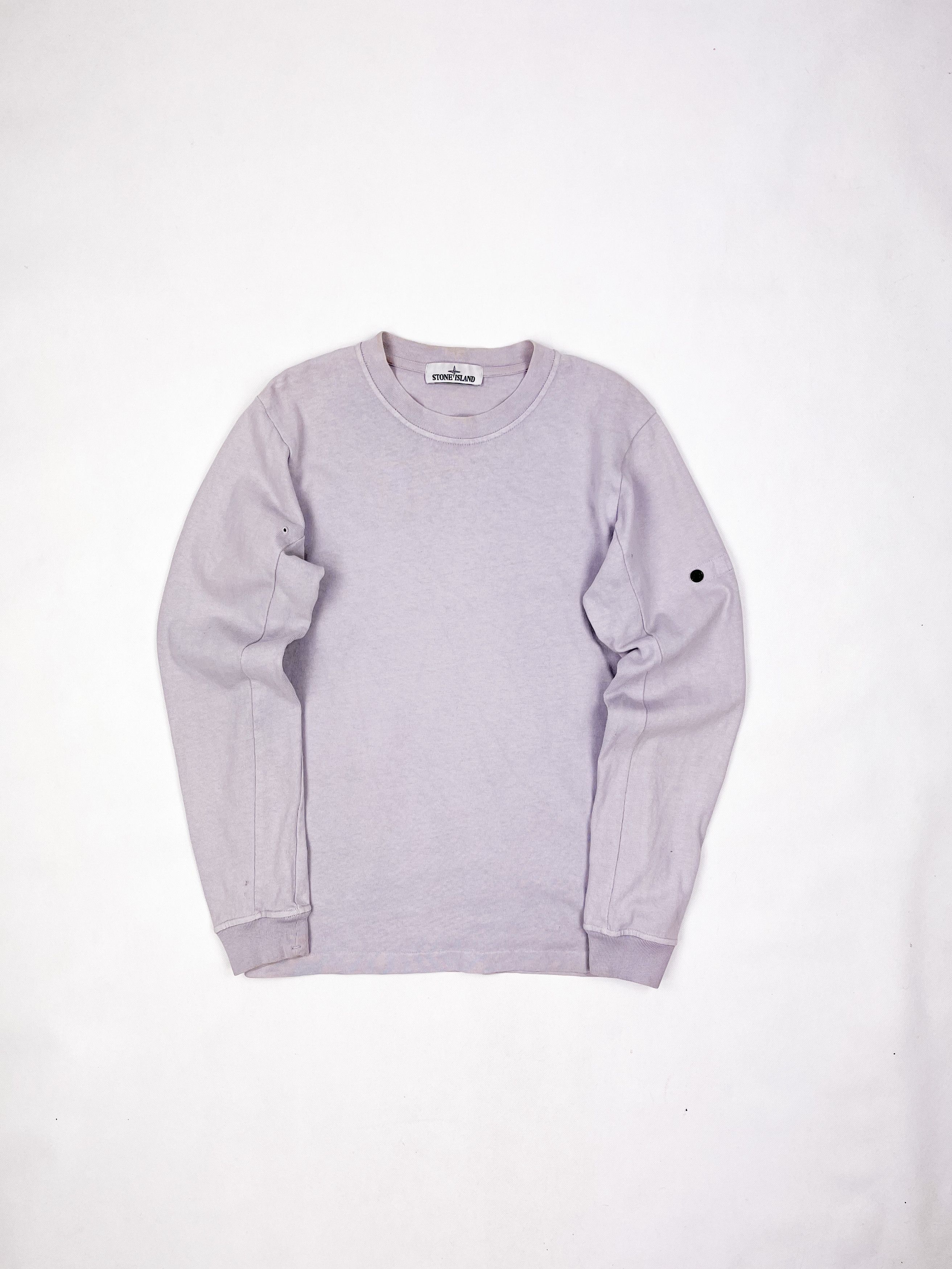 Stone Island Stone Island lilac sweatshirt crewneck S Size US S / EU 44-46 / 1 - 1 Thumbnail