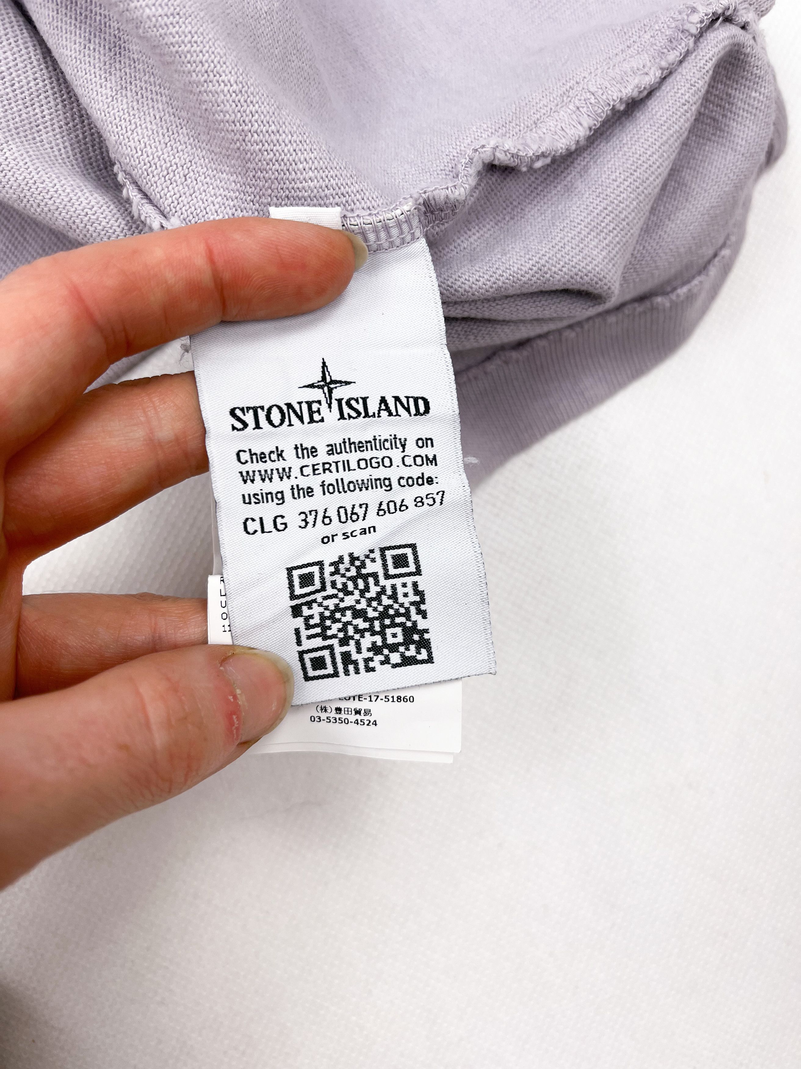 Stone Island Stone Island lilac sweatshirt crewneck S Size US S / EU 44-46 / 1 - 6 Thumbnail