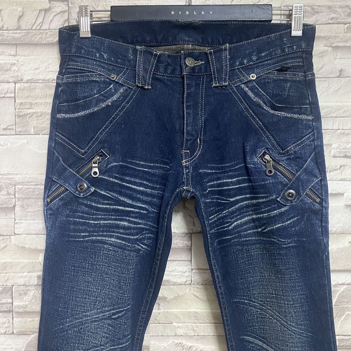 PPFM PPFM Denim Skinny Jeans Multipocket Size US 29 - 4 Thumbnail