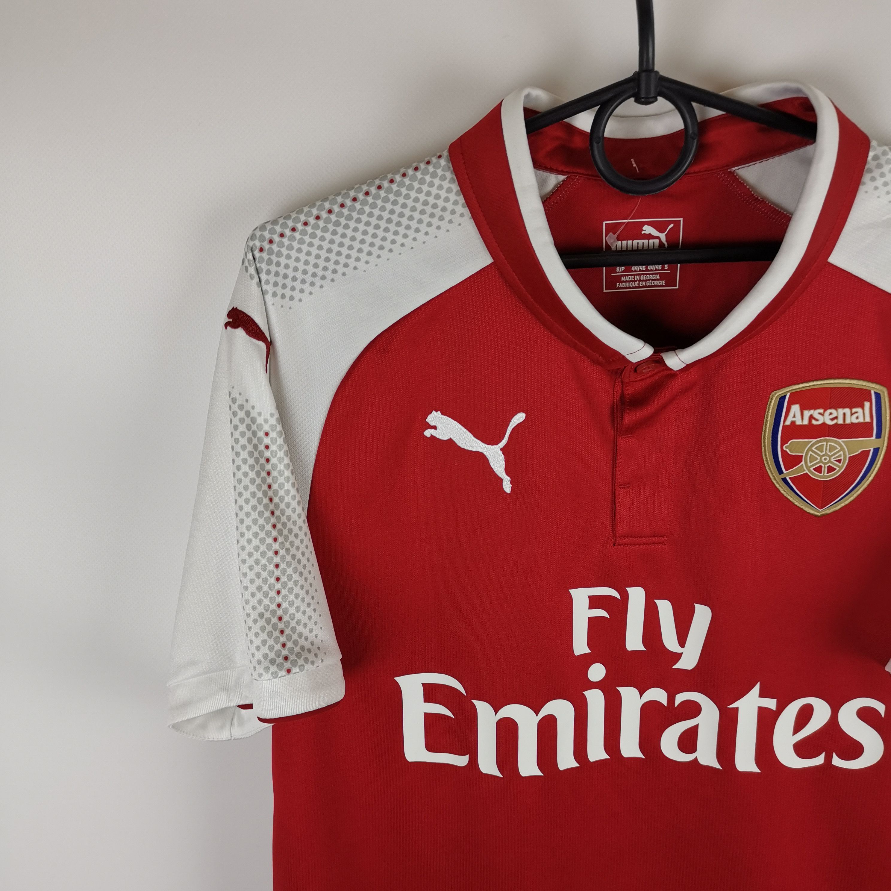 Puma Puma Arsenal 2017 2018 home soccer jersey football shirt Size US S / EU 44-46 / 1 - 5 Thumbnail