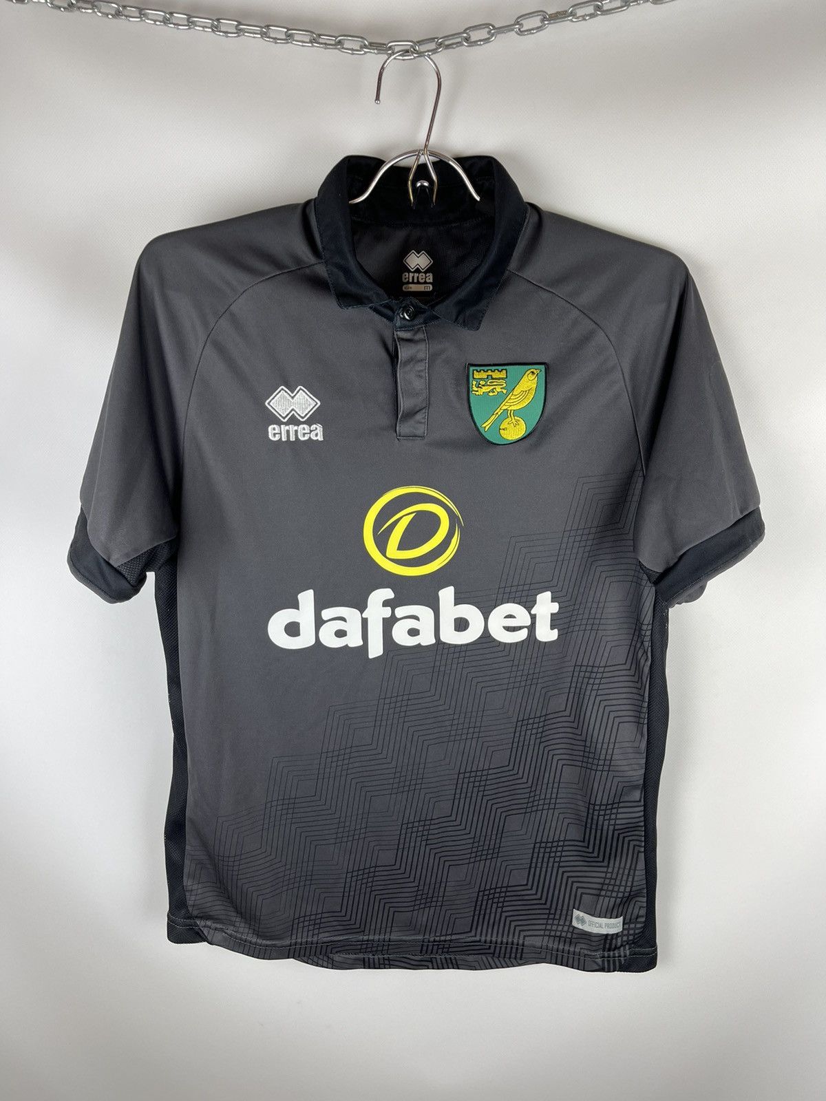 Errea Norwich City 2019 2020 away soccer jersey football