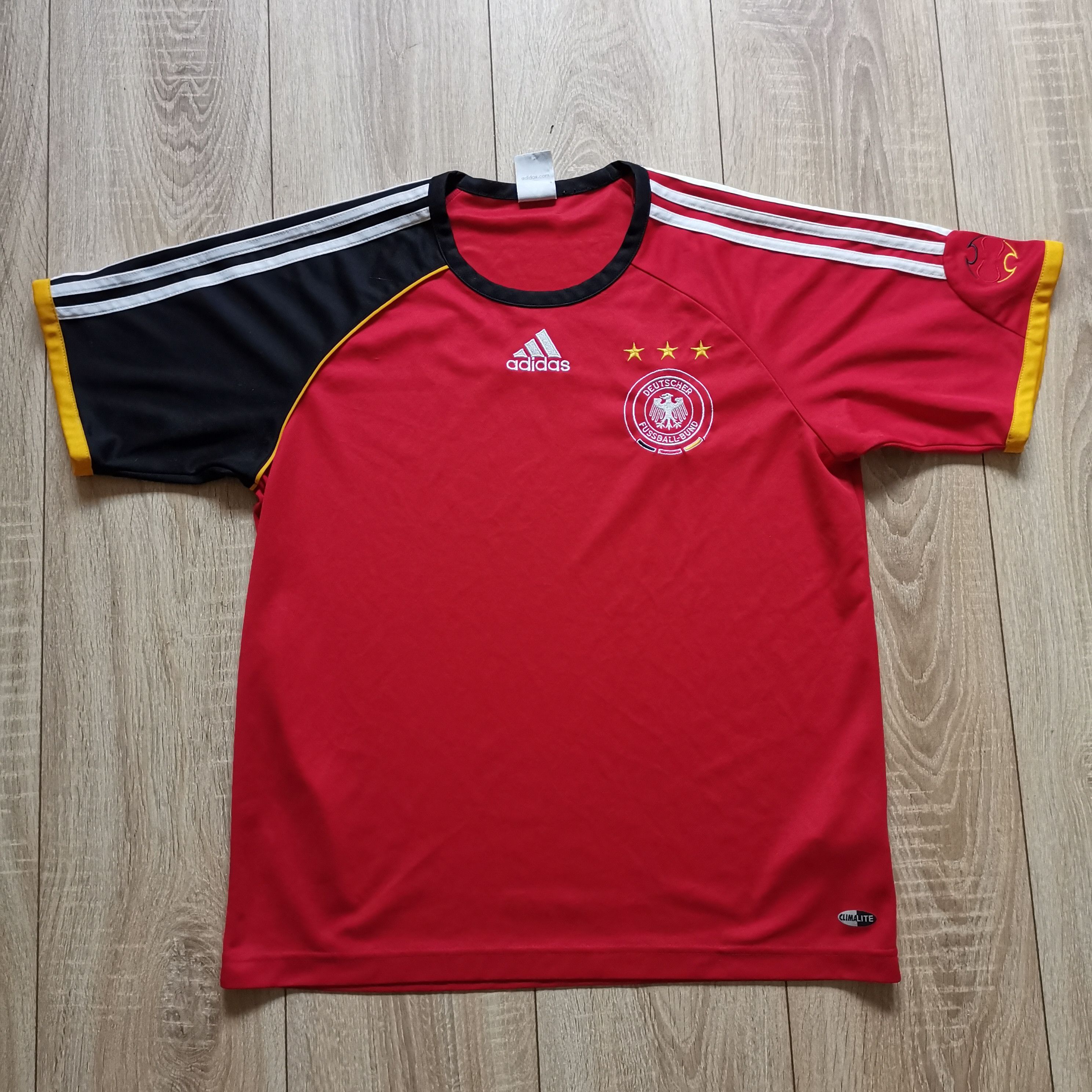 Adidas Adidas Germany 2005 2007 away soccer jersey football shirt Size US M / EU 48-50 / 2 - 1 Thumbnail