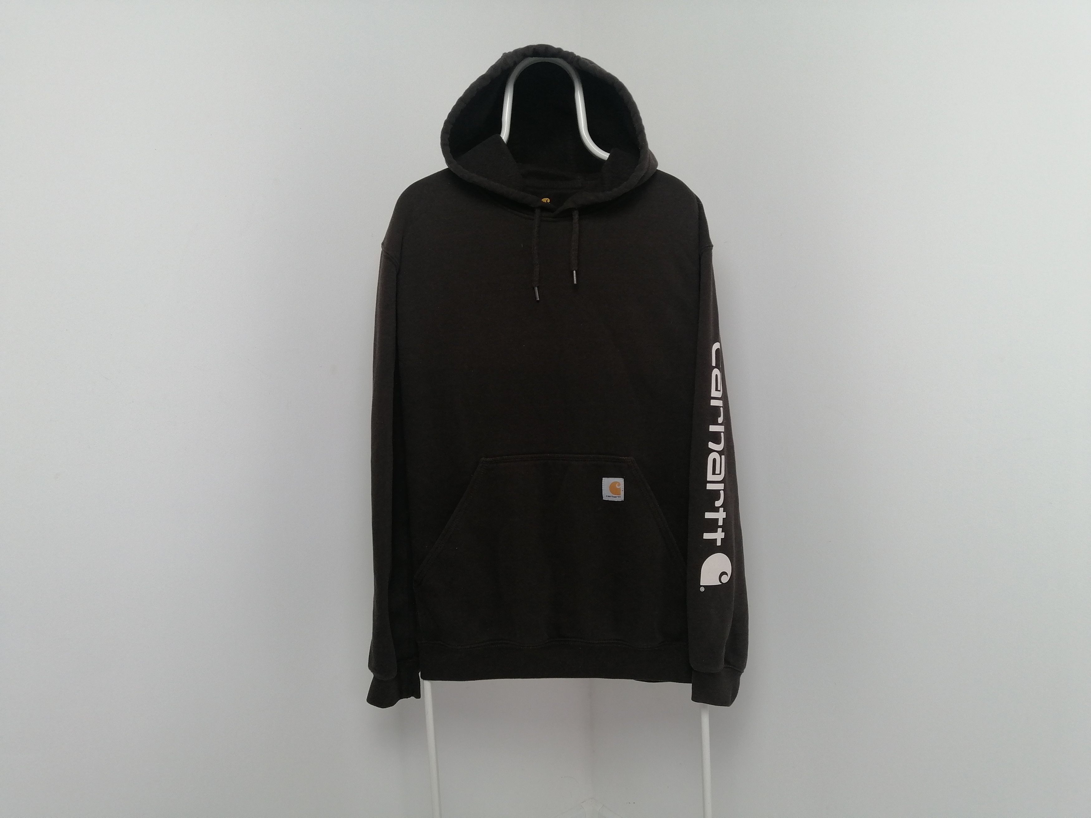 Carhartt Carhartt Hoodie vintage Y2K detroit brown Size US XL / EU 56 / 4 - 2 Thumbnail