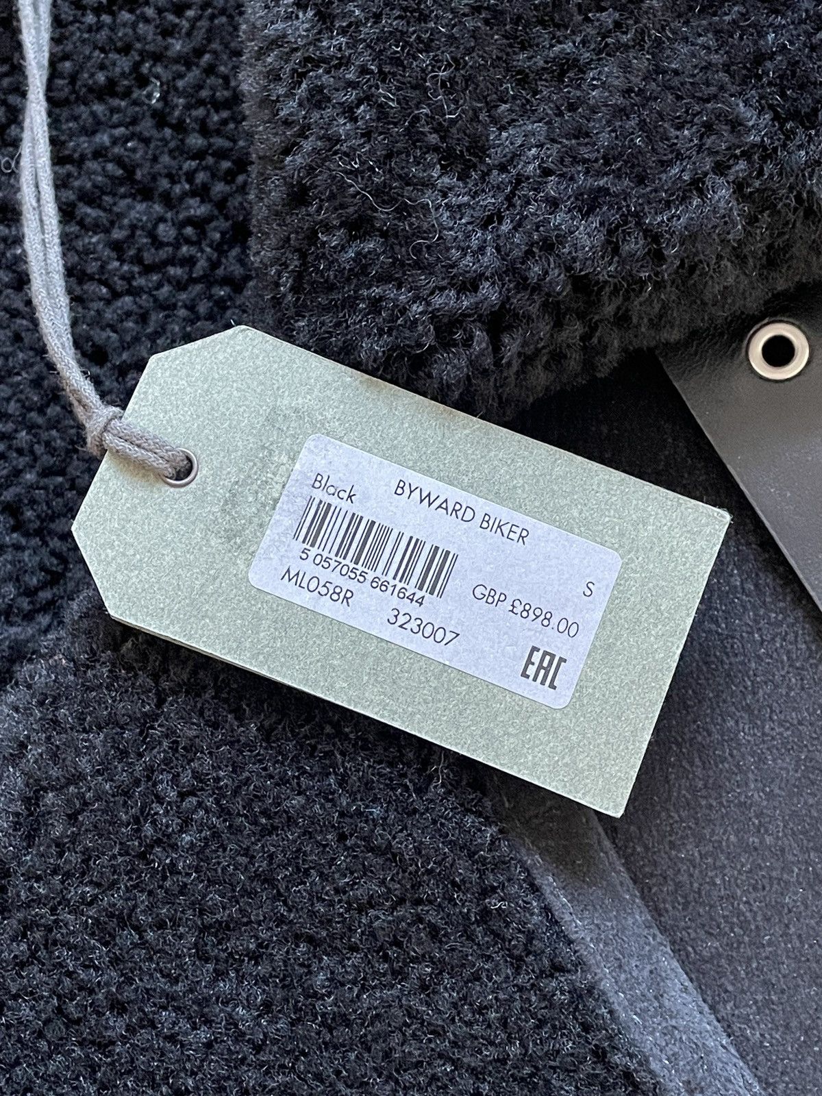 Allsaints AllSaints Byward Shearling Coat - Black - Small Size US S / EU 44-46 / 1 - 3 Thumbnail