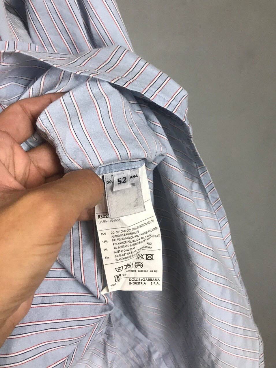 Dolce & Gabbana Dolce & Gabbana Luxury Street Fashion Shirt Size US L / EU 52-54 / 3 - 7 Thumbnail