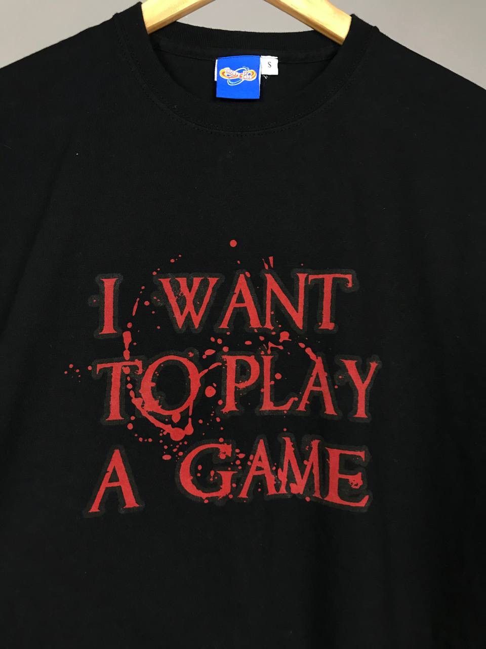 Vintage SAW the ride I want to play a game vintage cult movie tee Size US S / EU 44-46 / 1 - 3 Thumbnail