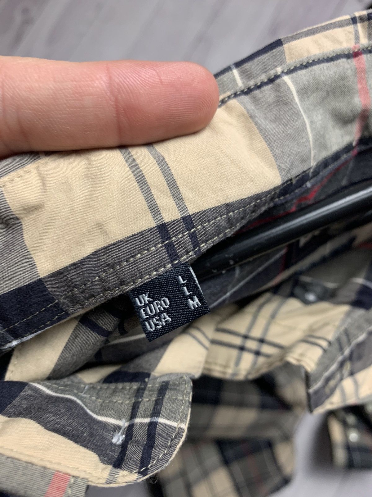 Barbour Barbour plaid shirt size L Size US L / EU 52-54 / 3 - 7 Thumbnail