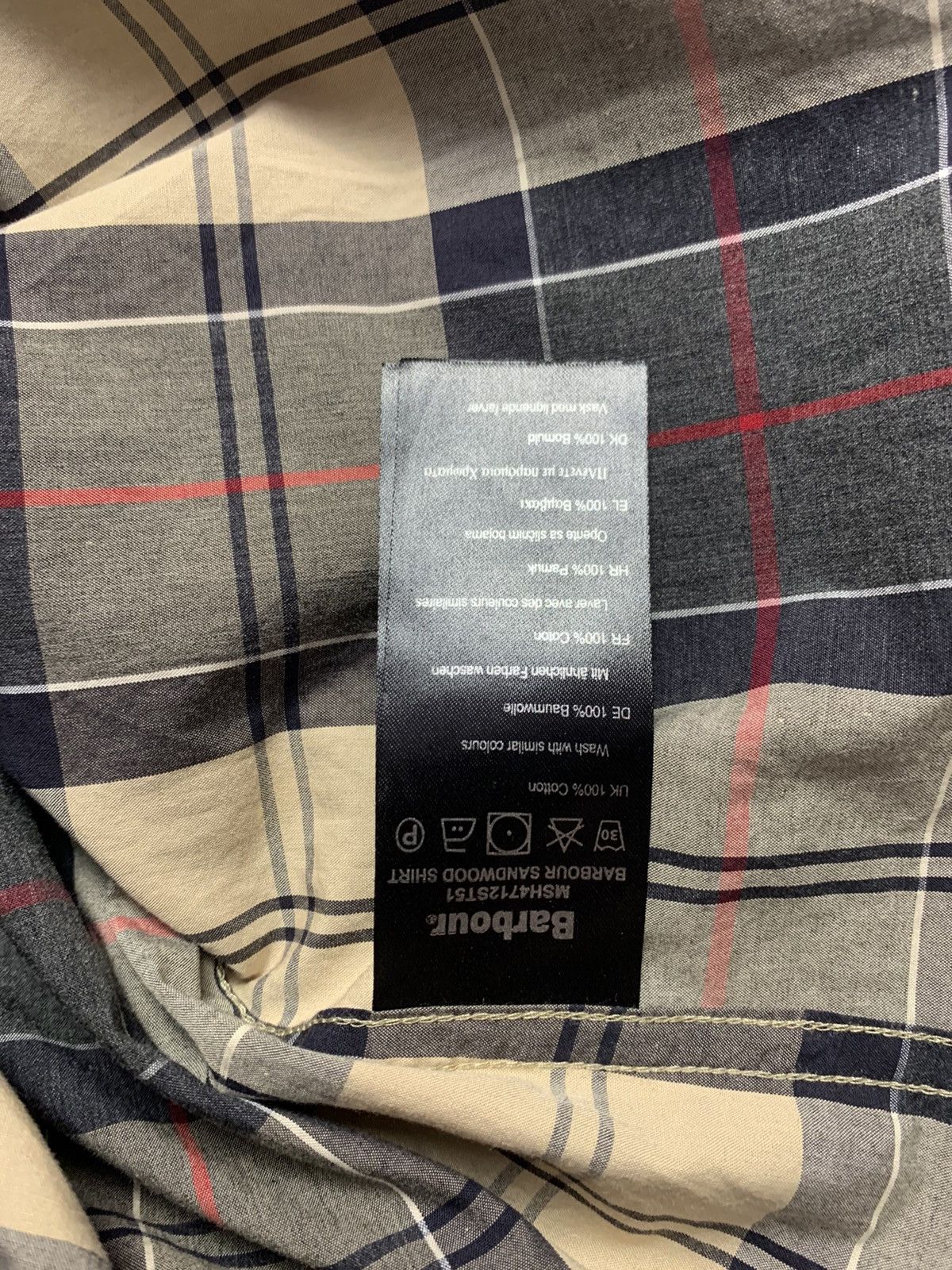 Barbour Barbour plaid shirt size L Size US L / EU 52-54 / 3 - 6 Thumbnail