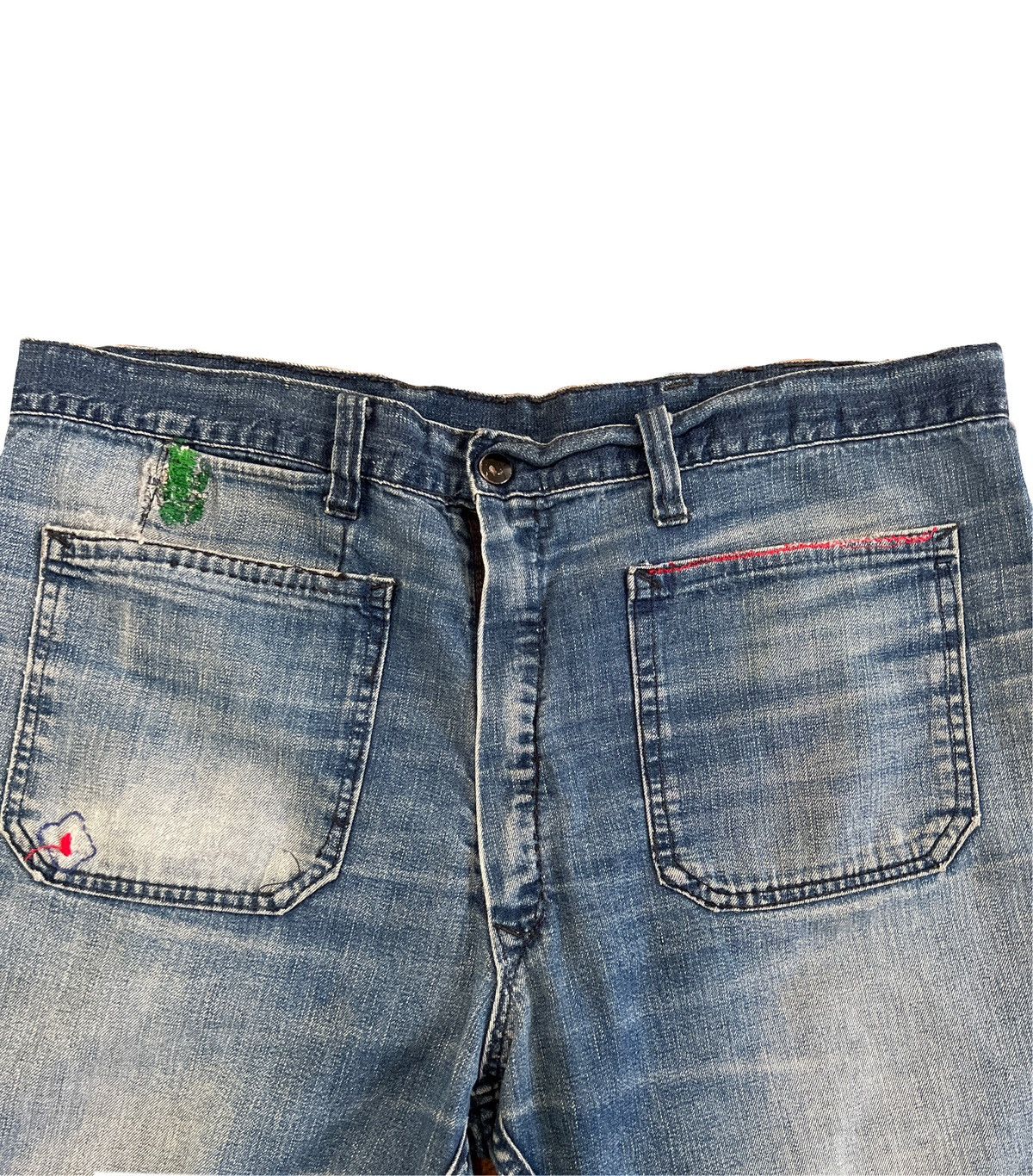 Vintage True Vintage 50’s-60’s USN Selvedge Denim Deck Dungaree Size US 34 / EU 50 - 4 Thumbnail