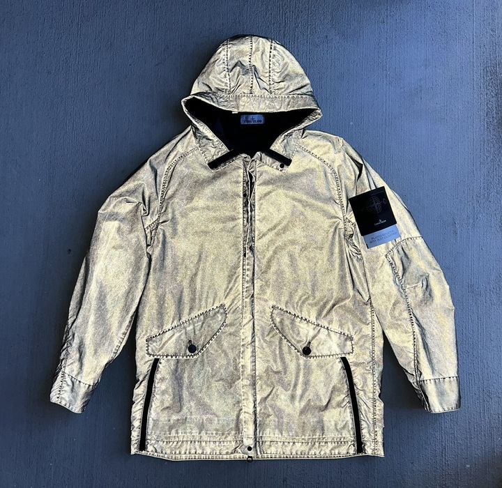 Stone island plated reflective 2024 with dust colour finish