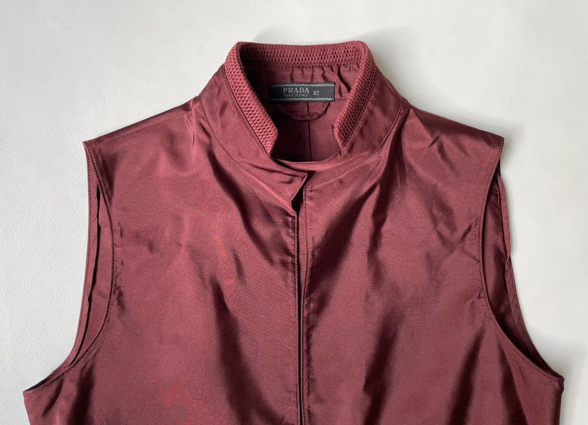 Prada S/S 2000 Silk Utility Vest Size M / US 6-8 / IT 42-44 - 2 Thumbnail