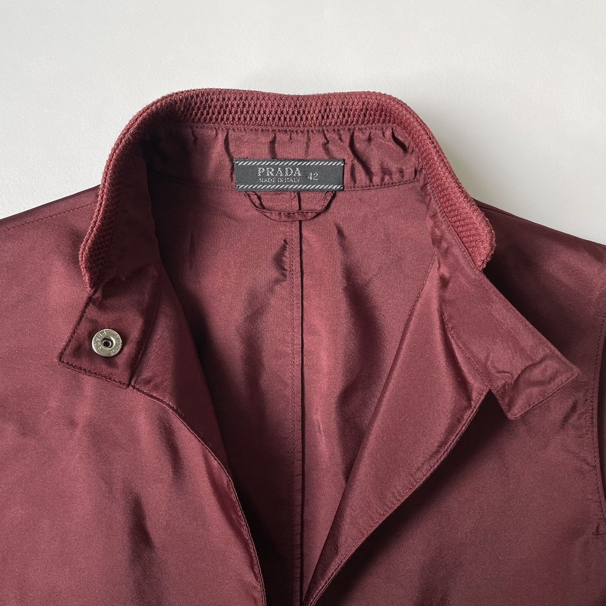 Prada S/S 2000 Silk Utility Vest Size M / US 6-8 / IT 42-44 - 4 Thumbnail