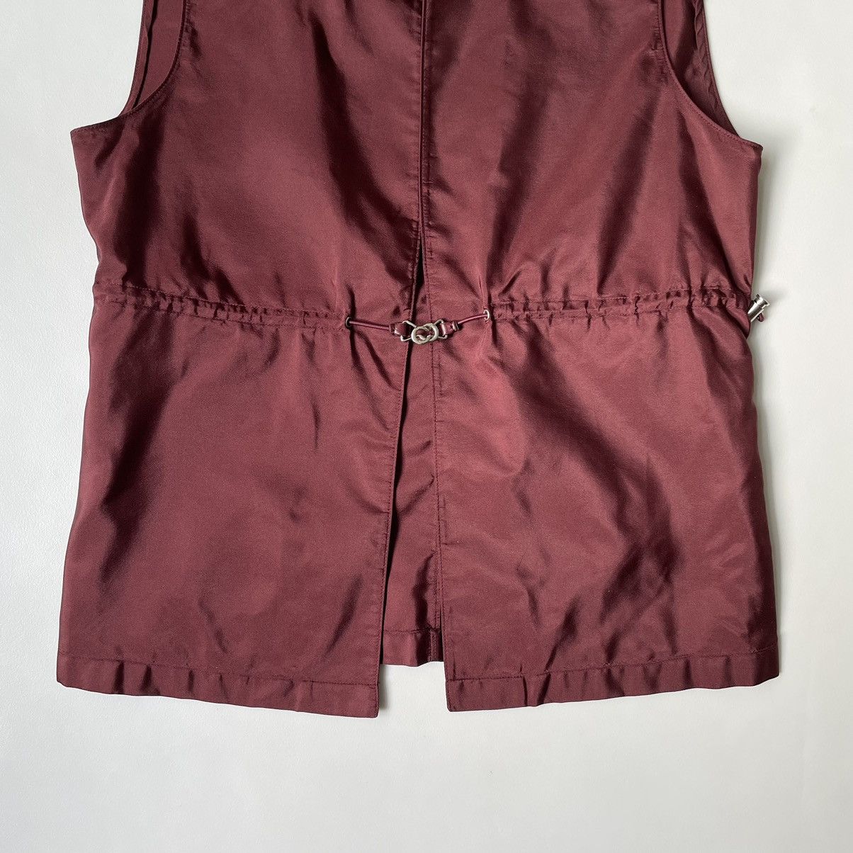 Prada S/S 2000 Silk Utility Vest Size M / US 6-8 / IT 42-44 - 5 Thumbnail