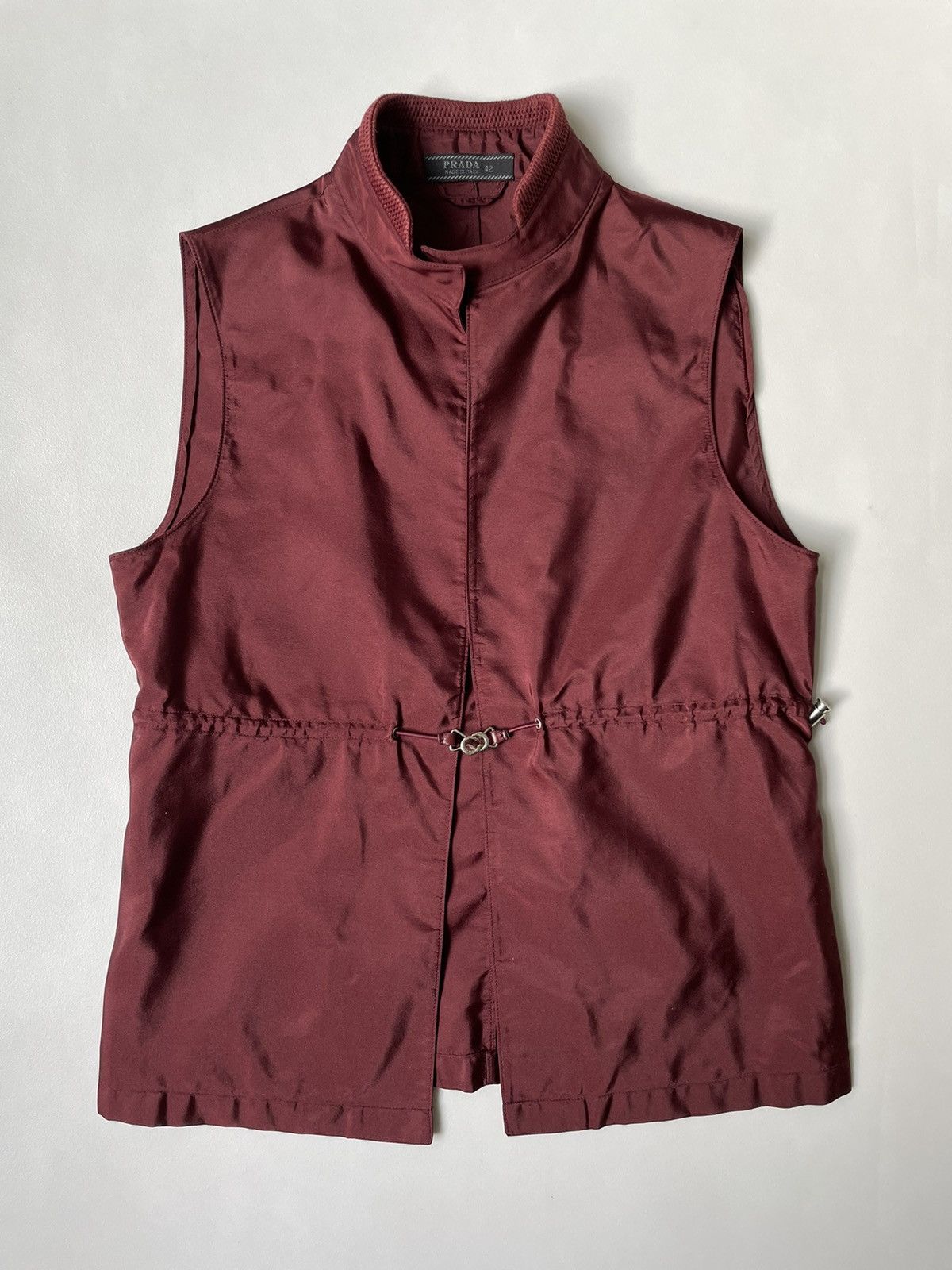 Prada S/S 2000 Silk Utility Vest Size M / US 6-8 / IT 42-44 - 16 Thumbnail