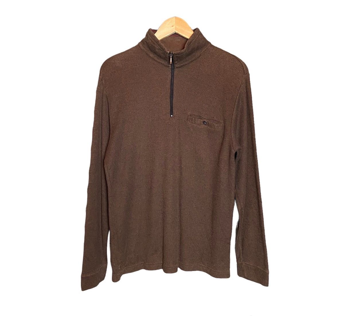 Yohji Yamamoto Y’saccs Japanese Half Zip Sweatshirt