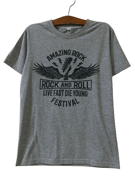 Band Tees Vintage Amazing Rock Life Fast Die Young Festival Tee Size US S / EU 44-46 / 1 - 1 Thumbnail
