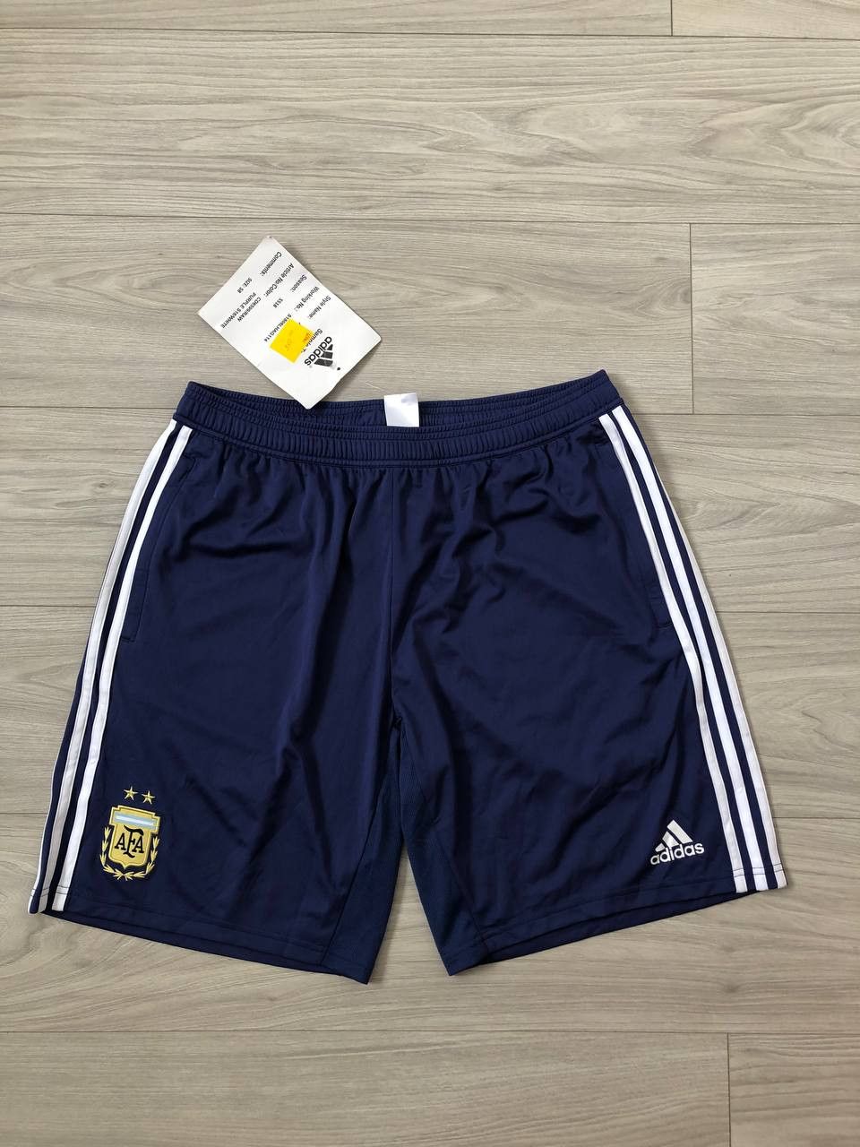 Adidas ARGENTINA FOOTBALL SOCCER SHORTS ADIDAS Size US 38 / EU 54 - 1 Thumbnail