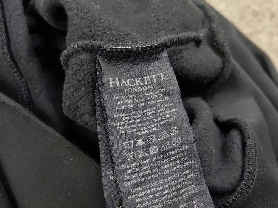 Hackett Hackett London Classic navy blue Crewneck Sweatshirt logo Size US XL / EU 56 / 4 - 8 Thumbnail