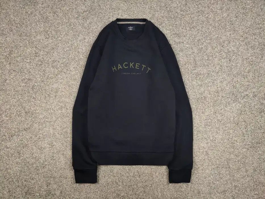 Hackett Hackett London Classic navy blue Crewneck Sweatshirt logo Size US XL / EU 56 / 4 - 1 Thumbnail