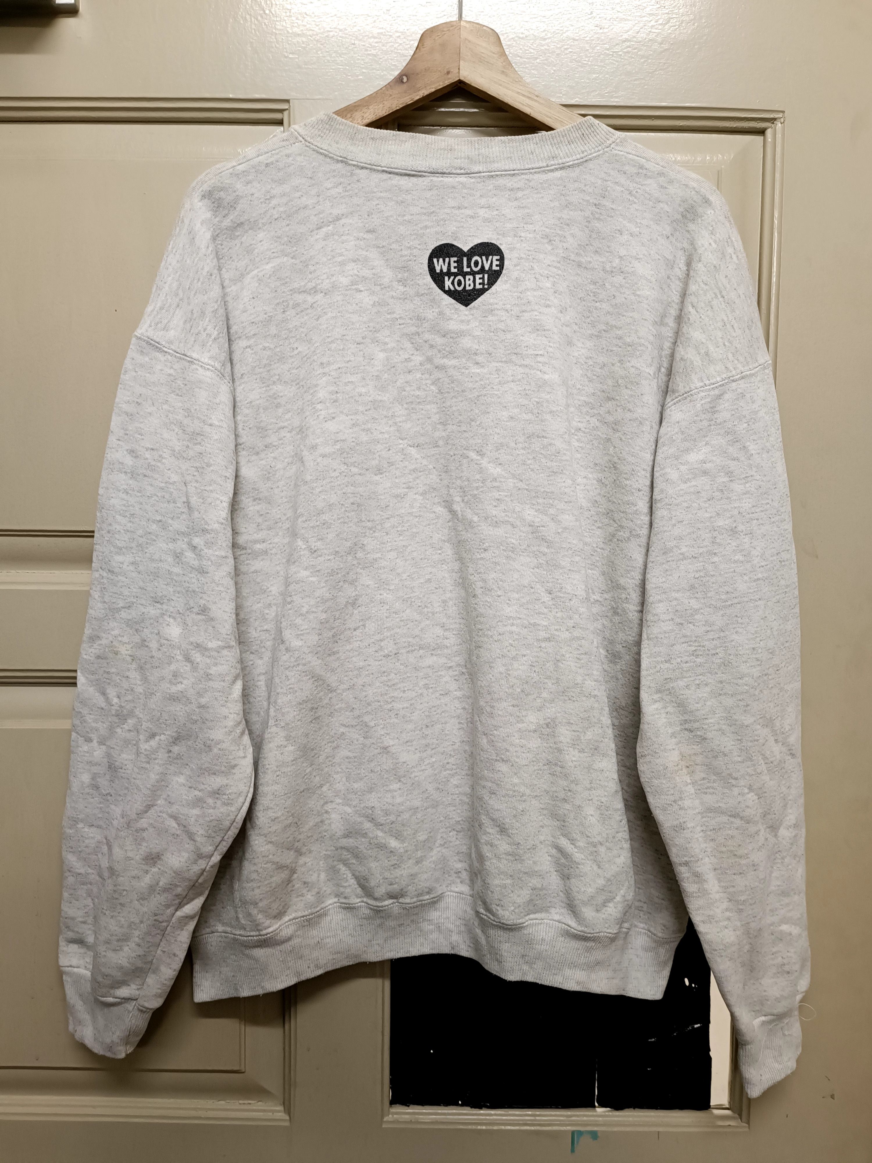 Nike × Vintage vintage 90s sweatshirt we love kobe! Size US L / EU 52-54 / 3 - 2 Thumbnail