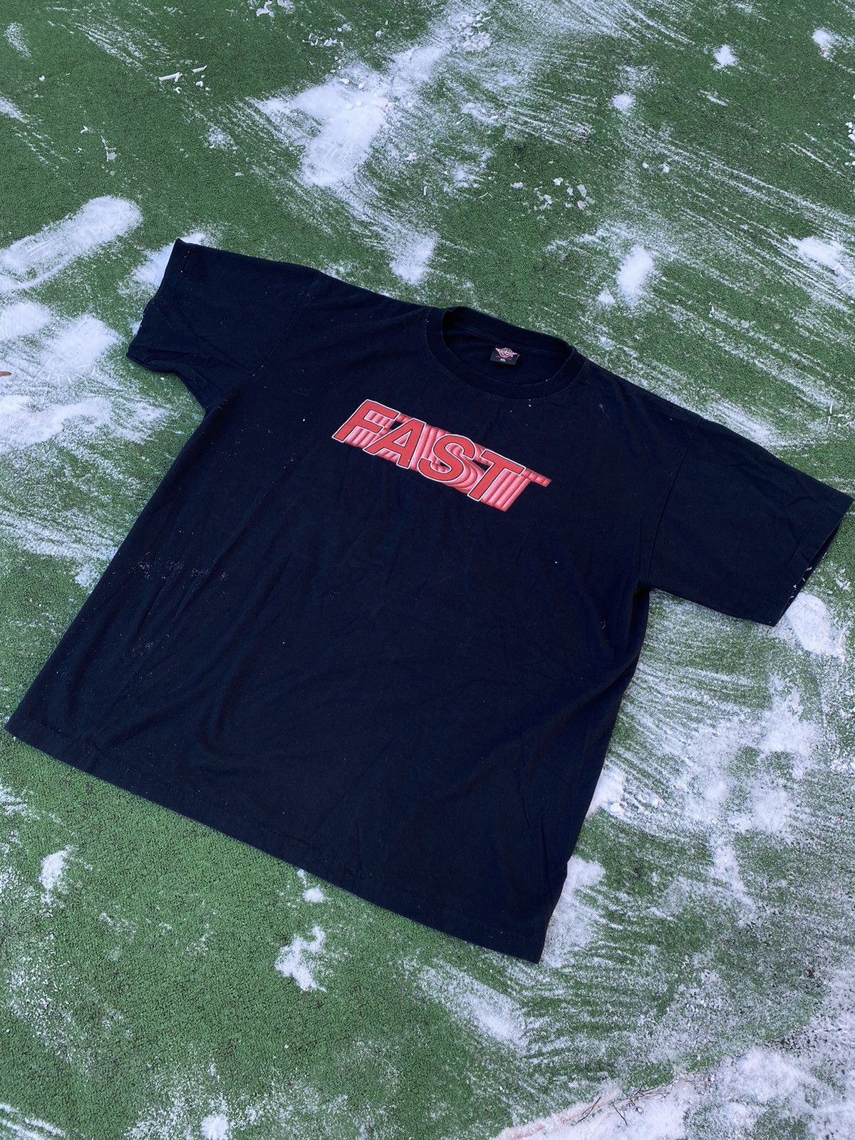 Vintage 90’s Fast Middle Finger fuck you rock eagle big print tee Size US XXL / EU 58 / 5 - 5 Thumbnail