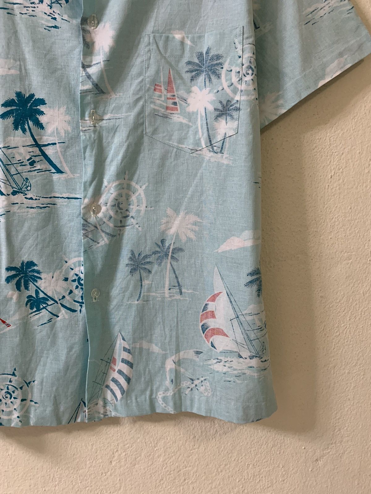 Vintage Vintage 70s Kai Nani Hawaiian Shirt Size US L / EU 52-54 / 3 - 2 Thumbnail