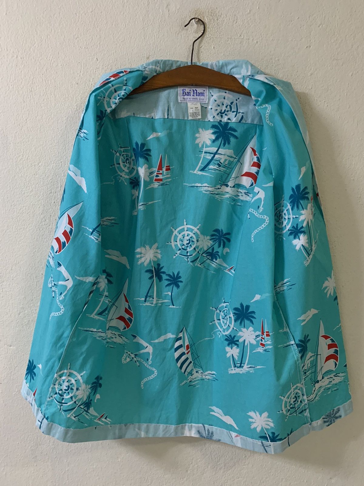 Vintage Vintage 70s Kai Nani Hawaiian Shirt Size US L / EU 52-54 / 3 - 9 Thumbnail