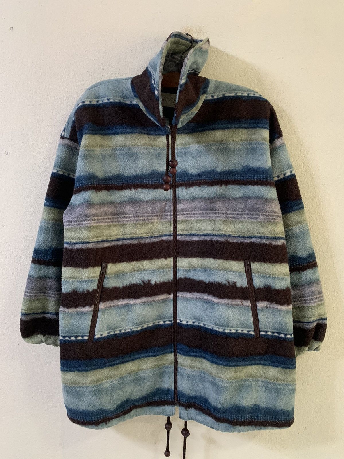 Japanese Brand Breva Zara Spiga2 Fleece Jacket Size US L / EU 52-54 / 3 - 1 Thumbnail