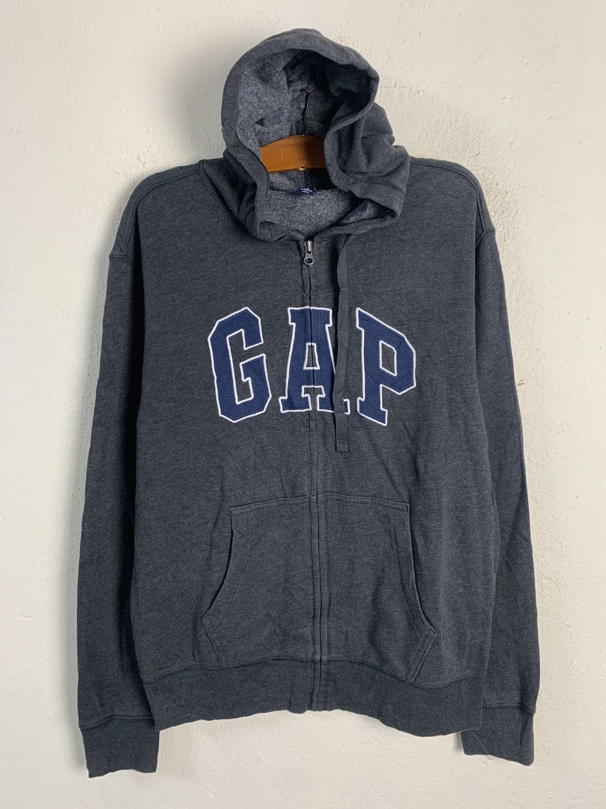 Gap Gap Big Logo Zipper Hoodie Size US M / EU 48-50 / 2 - 1 Thumbnail