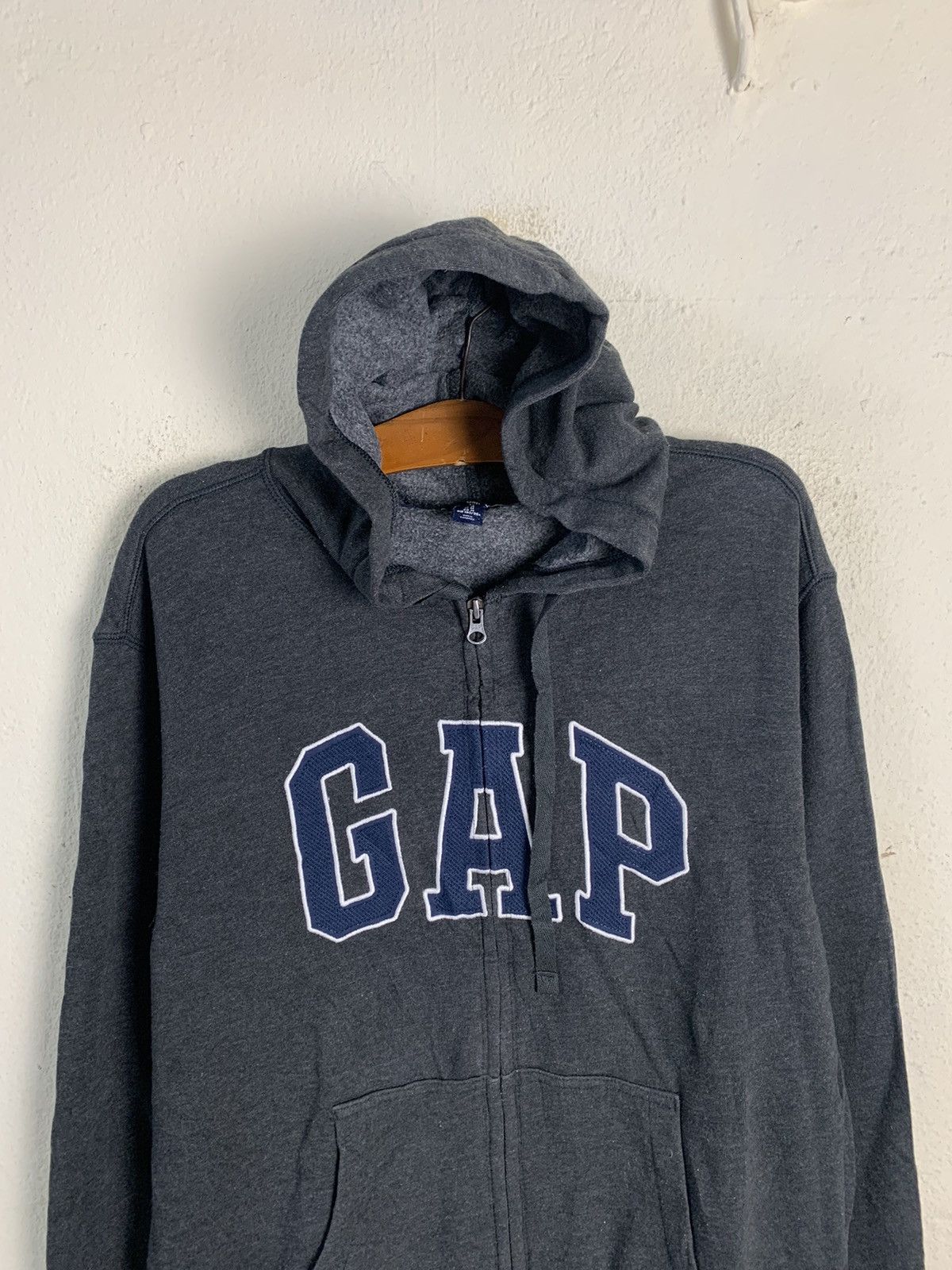 Gap Gap Big Logo Zipper Hoodie Size US M / EU 48-50 / 2 - 4 Thumbnail
