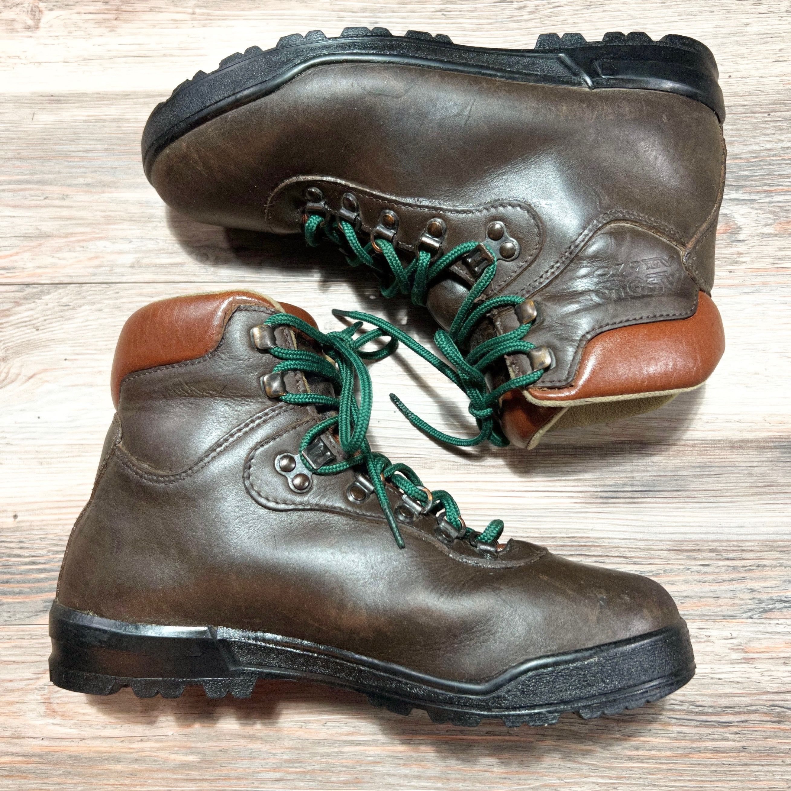 Leather 90s Vintage ASOLO AFX 520 Leather Goretex Hiking Boots Size US 7.5 / EU 40-41 - 3 Thumbnail