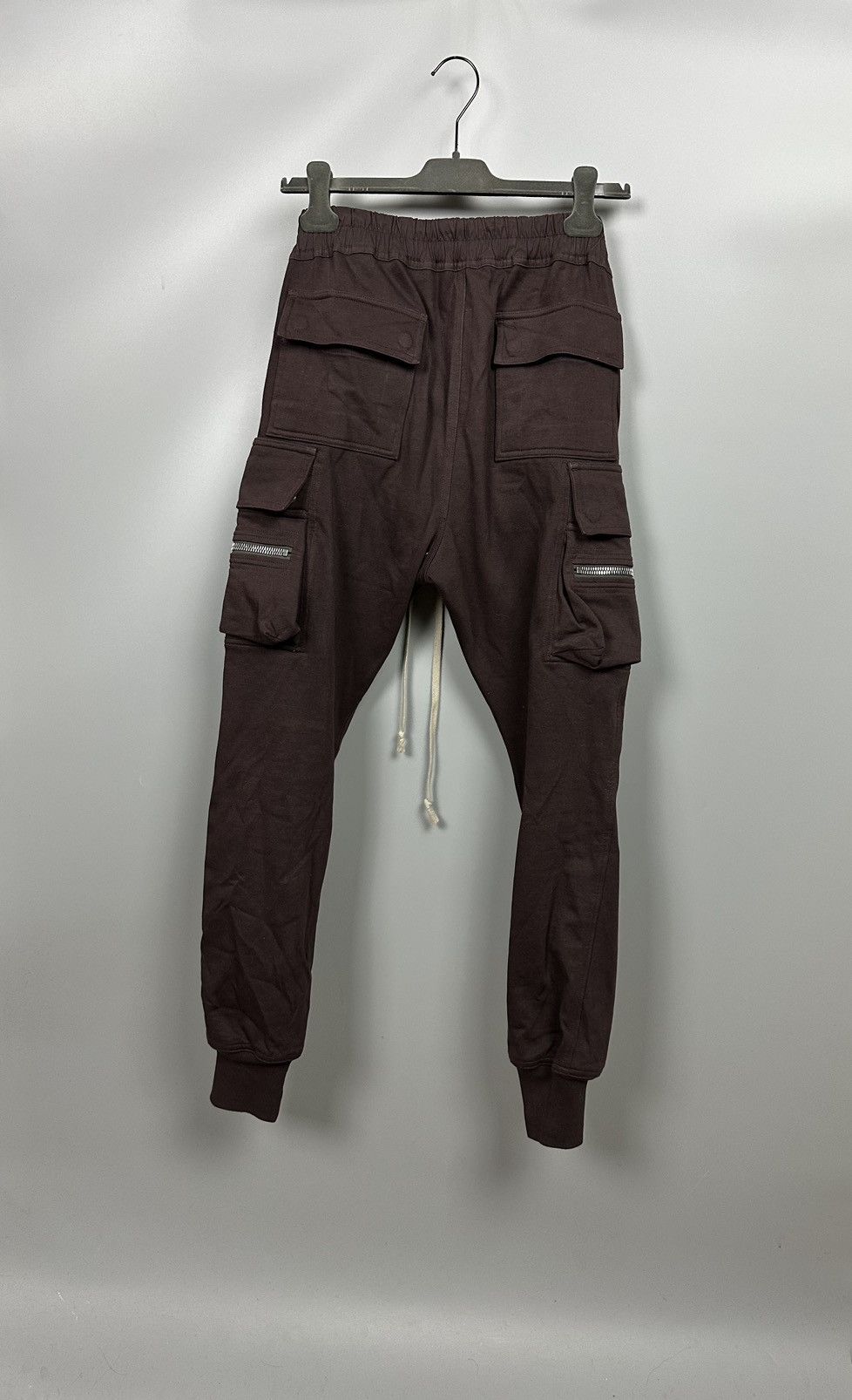 Rick Owens SS22 ‘FOGACHINE’ Oxblood Cargojoggers Size US 32 / EU 48 - 7 Thumbnail