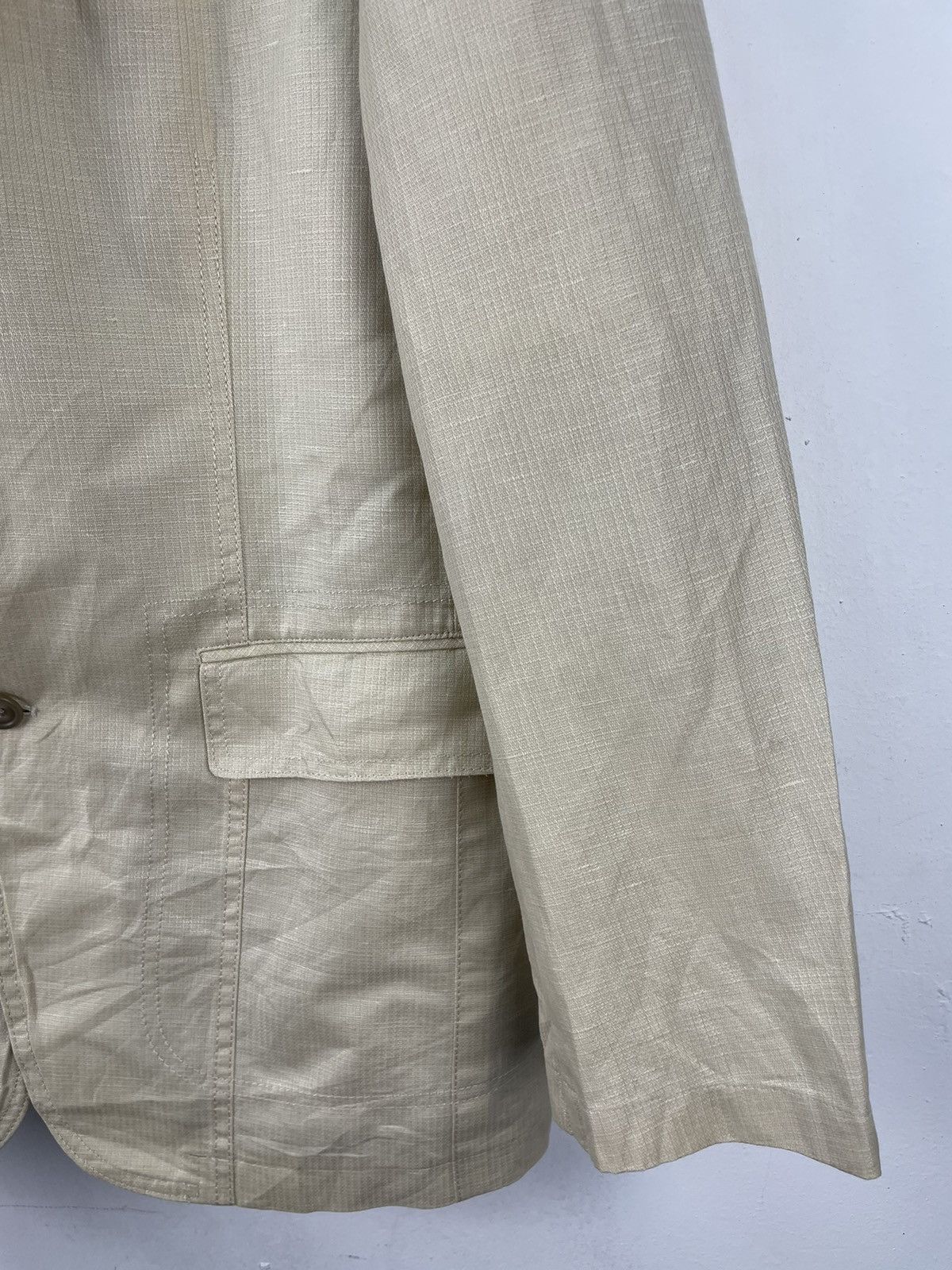 Kansai Yamamoto Vintage Kansai Yamamoto Blazer Double Breasted Size 42R - 5 Thumbnail
