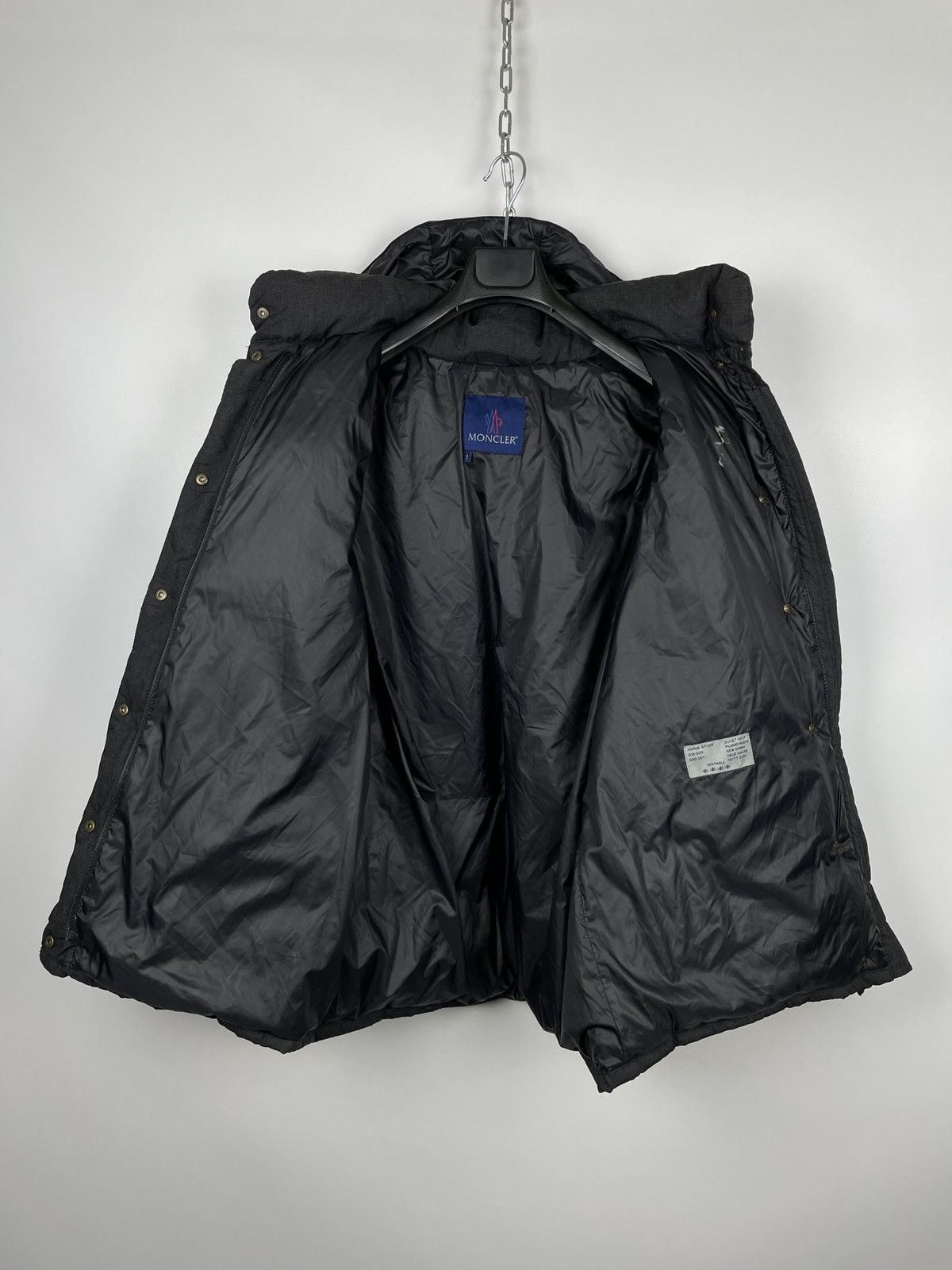 Moncler × Vintage Vintage Moncler Wool Puffer Jacket Size US S / EU 44-46 / 1 - 8 Thumbnail