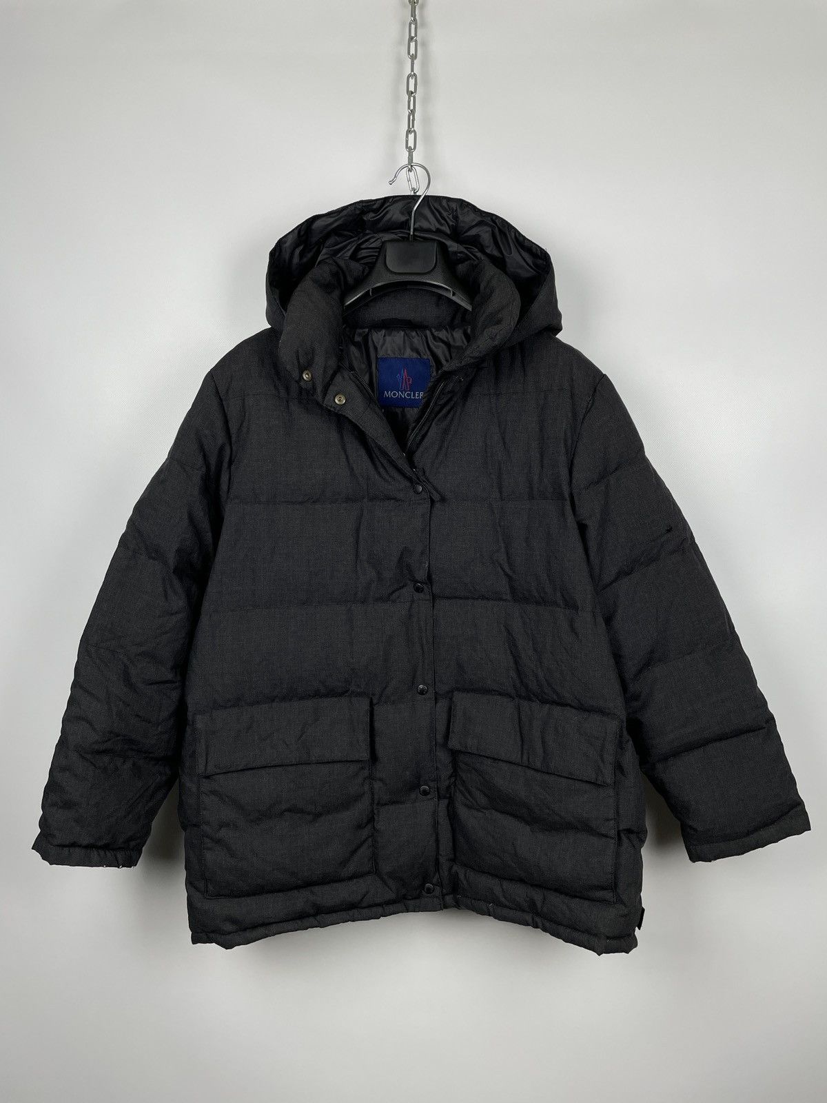 Moncler × Vintage Vintage Moncler Wool Puffer Jacket Size US S / EU 44-46 / 1 - 3 Thumbnail
