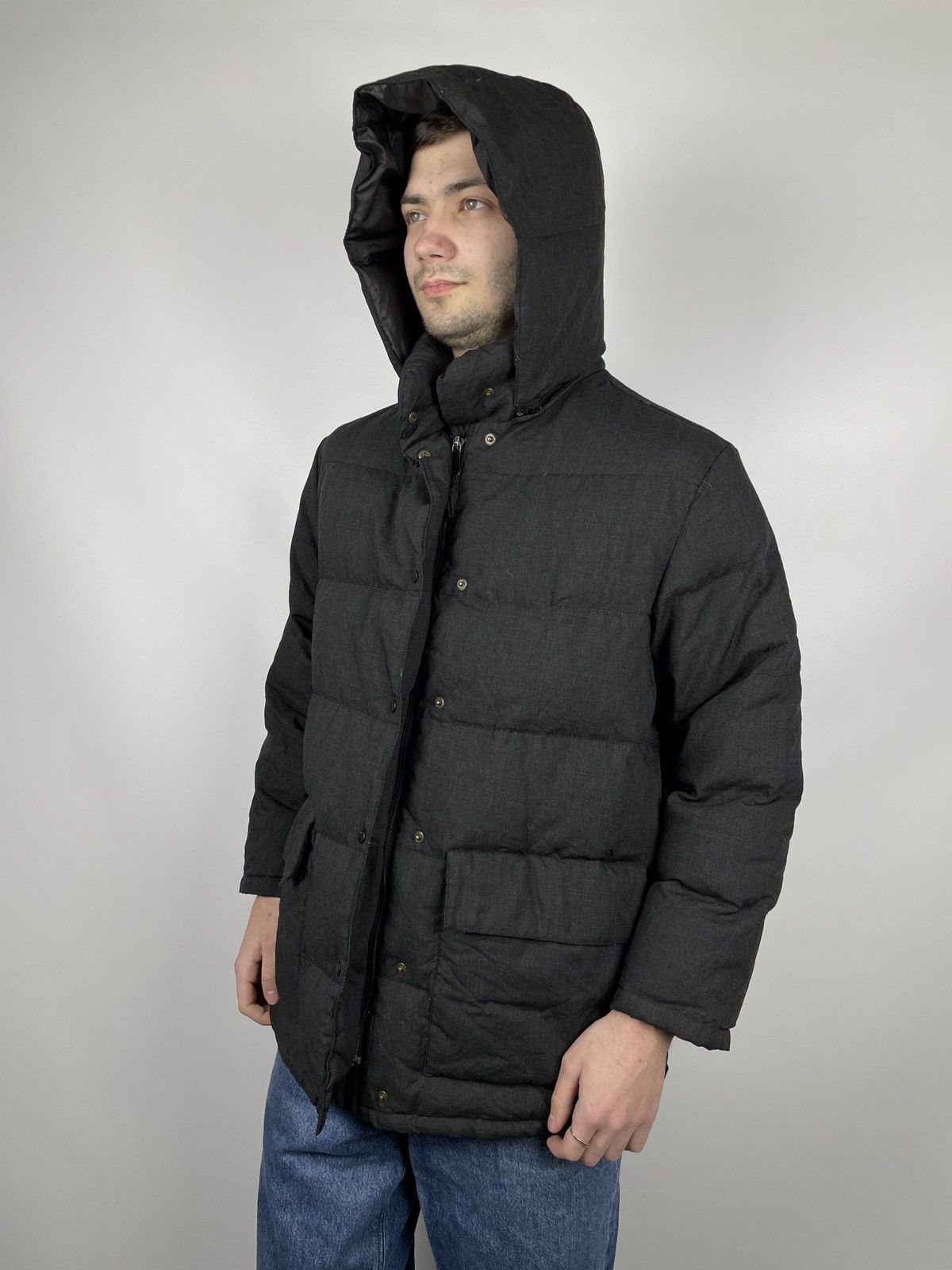 Moncler × Vintage Vintage Moncler Wool Puffer Jacket Size US S / EU 44-46 / 1 - 1 Thumbnail