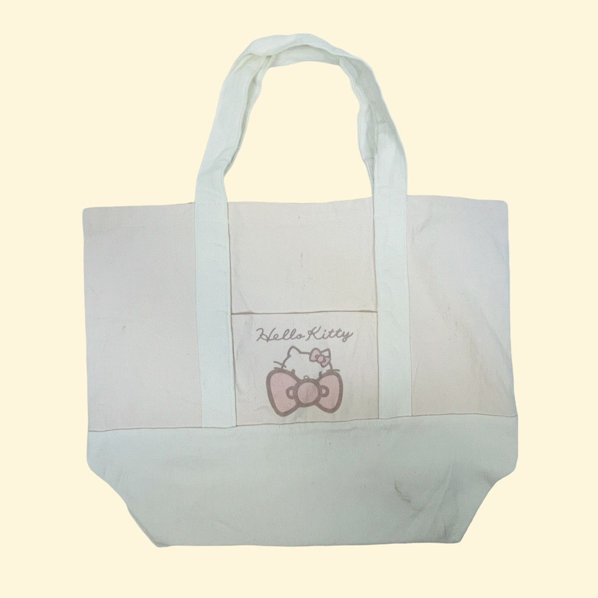Anime × Japanese Brand × Vintage HELLO KITTY TOTE BAG Size ONE SIZE - 1 Thumbnail