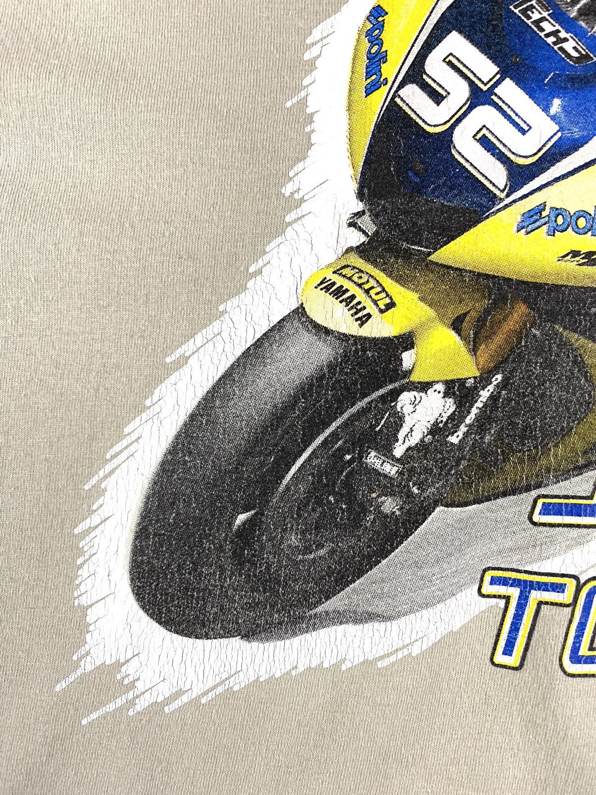 Japanese Brand × Vintage 2000s Vintage Yamaha Racing T Shirt Motorcycle Archive Tee Size US XXL / EU 58 / 5 - 4 Thumbnail