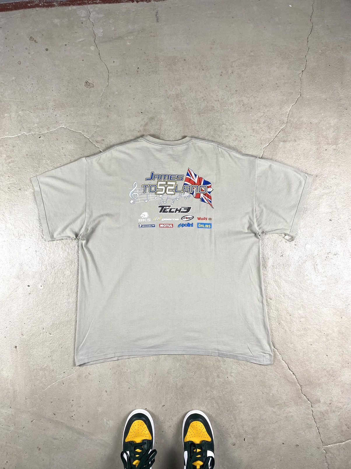 Japanese Brand × Vintage 2000s Vintage Yamaha Racing T Shirt Motorcycle Archive Tee Size US XXL / EU 58 / 5 - 9 Thumbnail