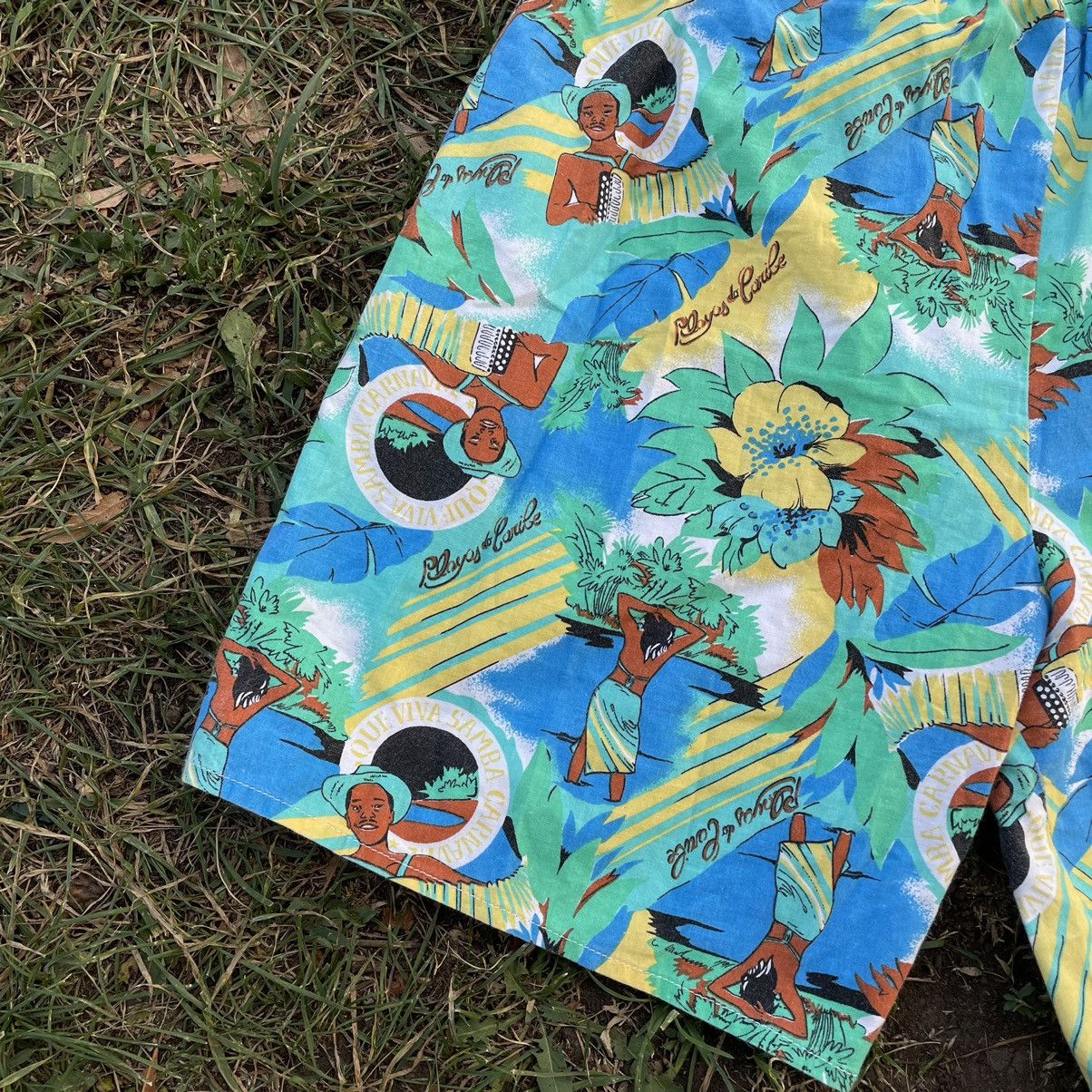 Vintage Vintage 90s All Over Print Baggy Shorts Rave Streetwear 32 Size US 32 / EU 48 - 3 Thumbnail