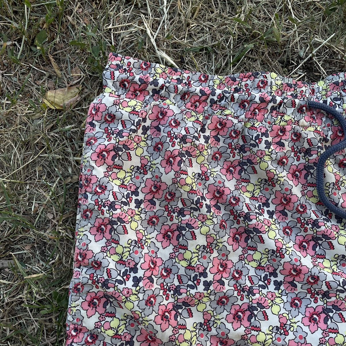 Vintage Vintage 90s Floral All Over Print Shorts Streetwear Baggy 34 Size US 34 / EU 50 - 3 Thumbnail